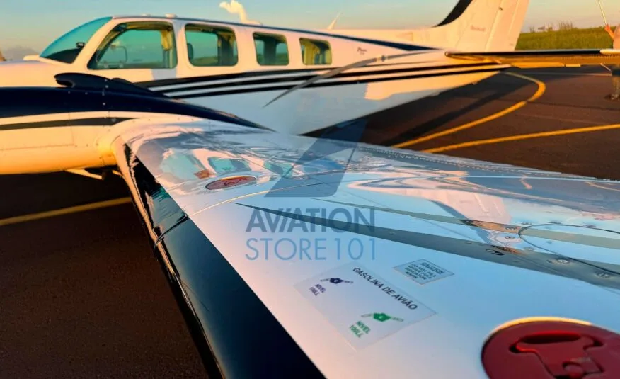 Avião Beechcraft Baron 58 – Ano 1998 – 2.400 H.T.