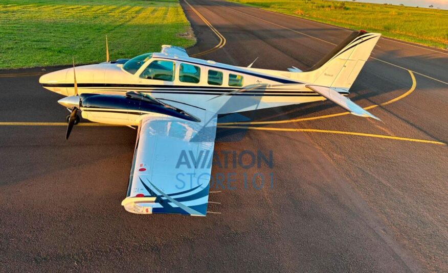 Avião Beechcraft Baron 58 – Ano 1998 – 2.400 H.T.