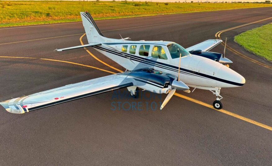 Avião Beechcraft Baron 58 – Ano 1998 – 2.400 H.T.