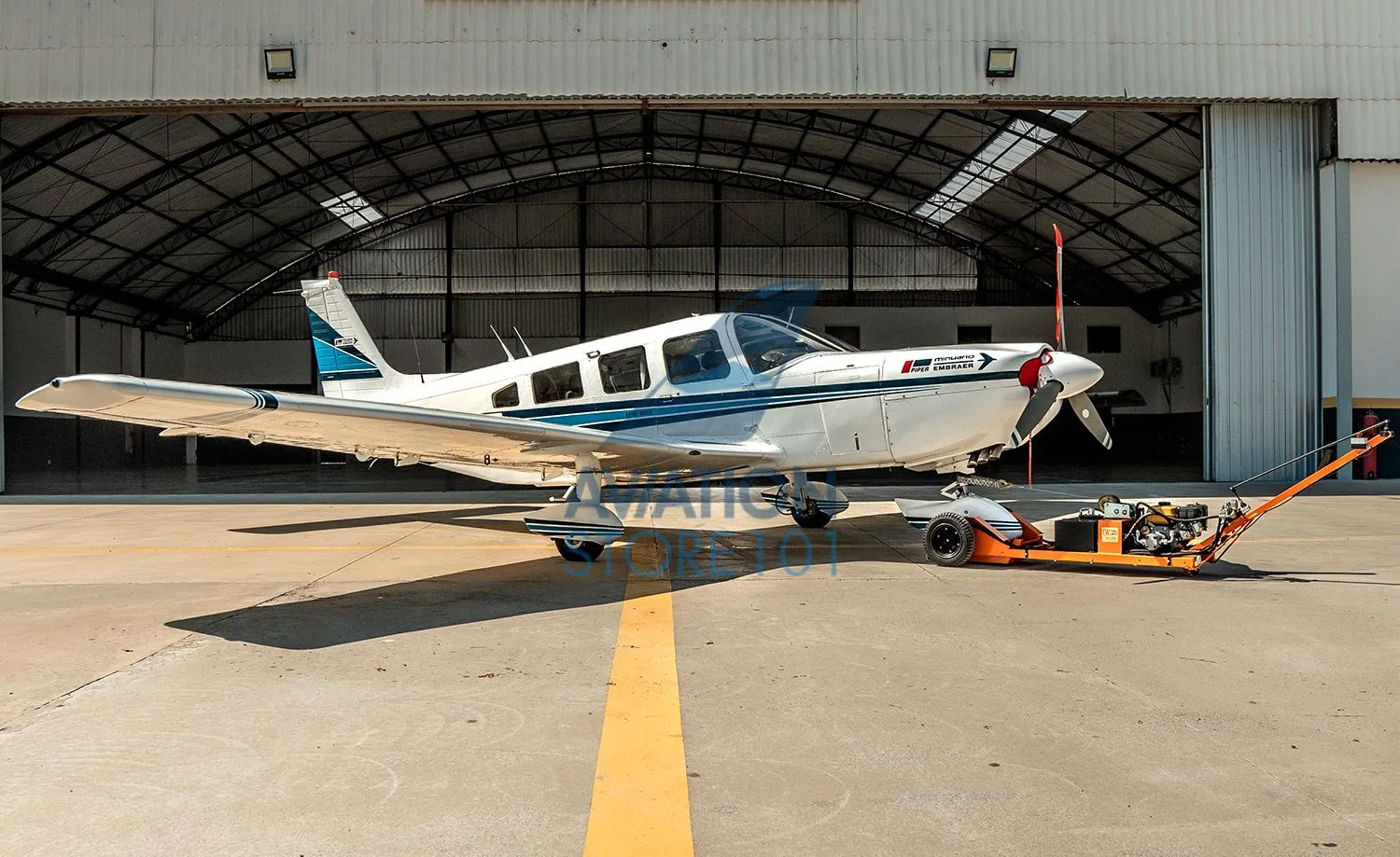 Avião Embraer EMB-720D Minuano – Ano 1986