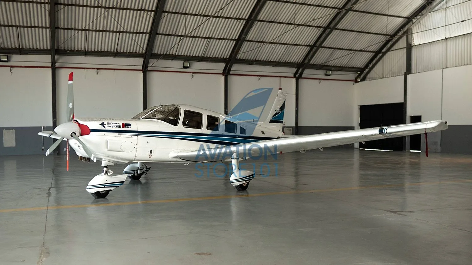 Avião Embraer EMB-720D Minuano – Ano 1986