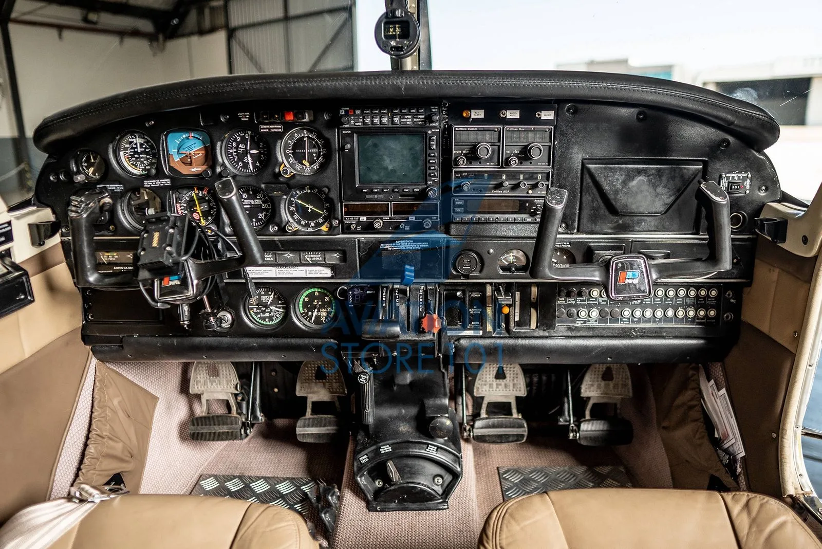 Avião Embraer EMB-720D Minuano – Ano 1986