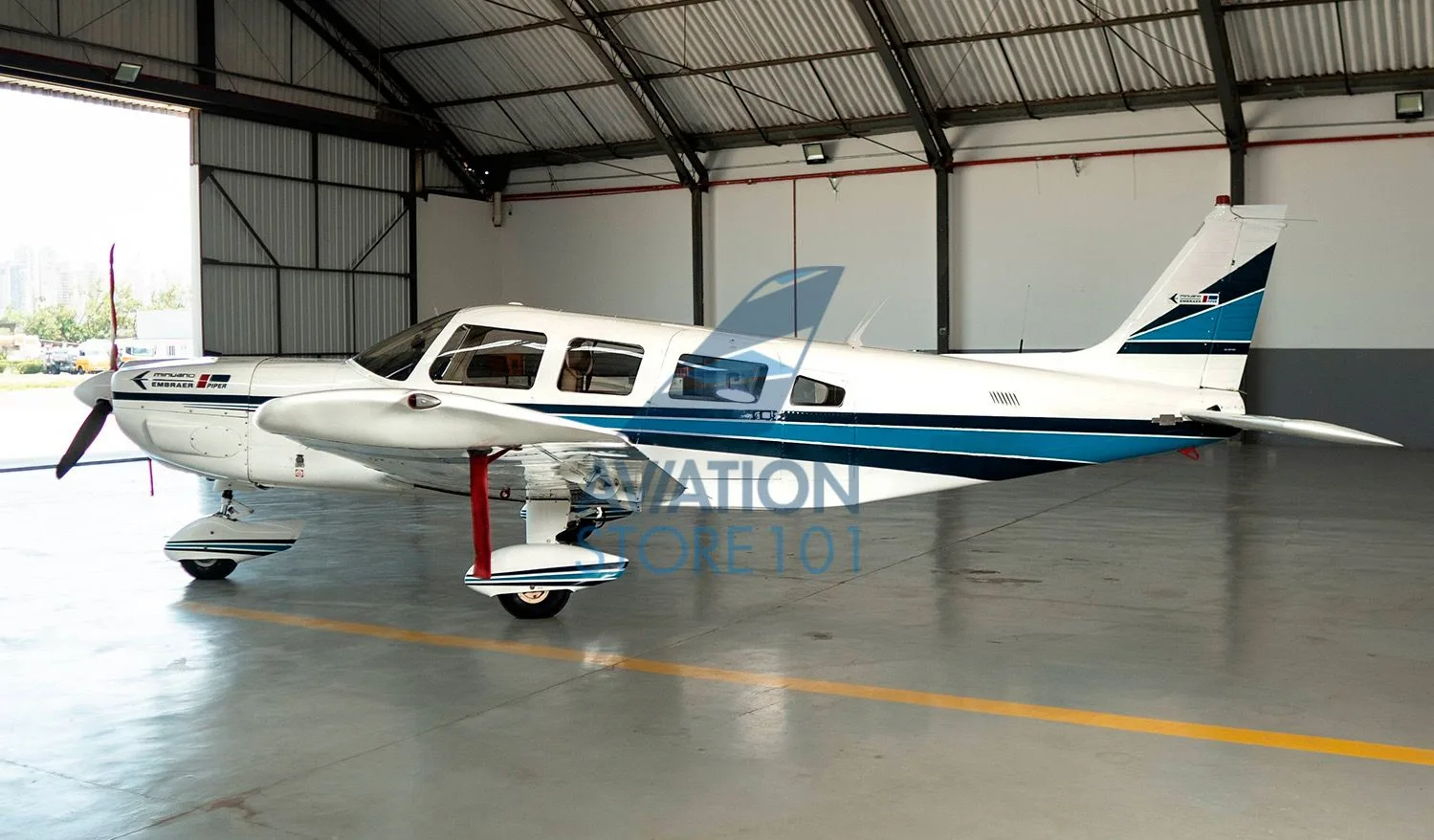 Avião Embraer EMB-720D Minuano – Ano 1986