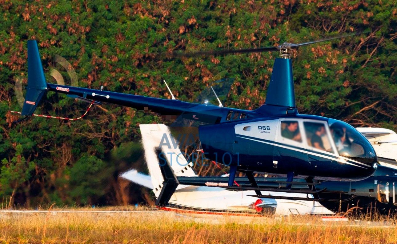 Helicóptero Robinson R66 Turbine – Ano 2023 – 130 H.T.