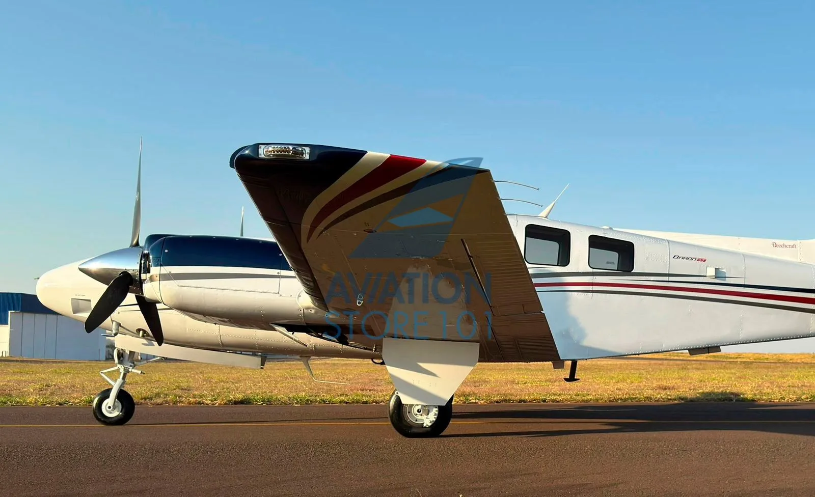 Beechcraft Baron G58 – Ano 2017 – 550 H.T.