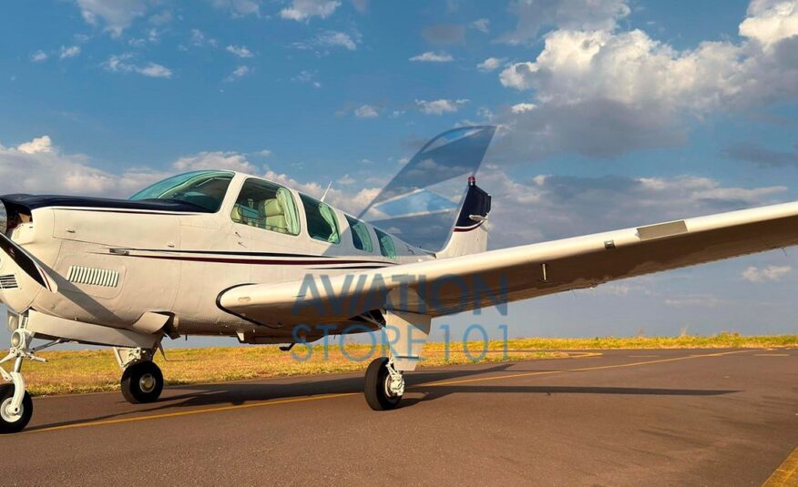Beechcraft Bonanza A36 – Ano 1989 – 5.380 H.T.