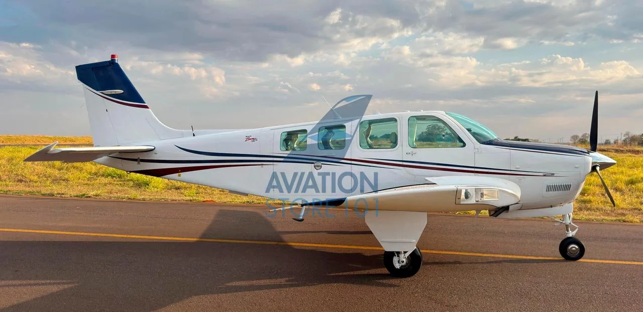 Beechcraft Bonanza A36 – Ano 1989 – 5.380 H.T.