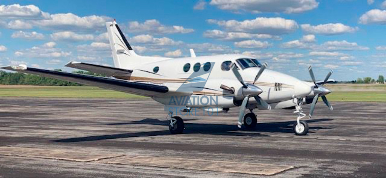 Avião Beechcraft King Air E90 – Ano 1973