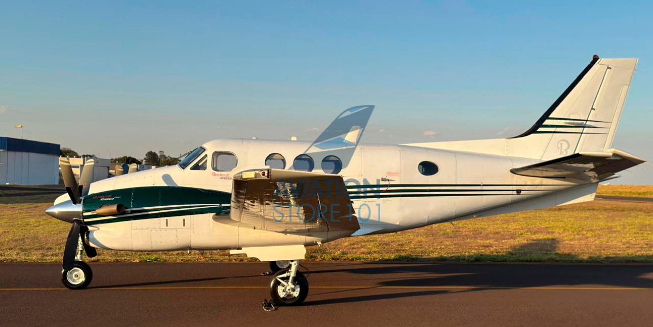 Avião Beechcraft King Air C90GT – 2006 – 2.950 H.T.