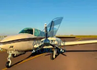 Avião Beechcraft Baron B58 – Ano 1984 – 2.600 H.T.