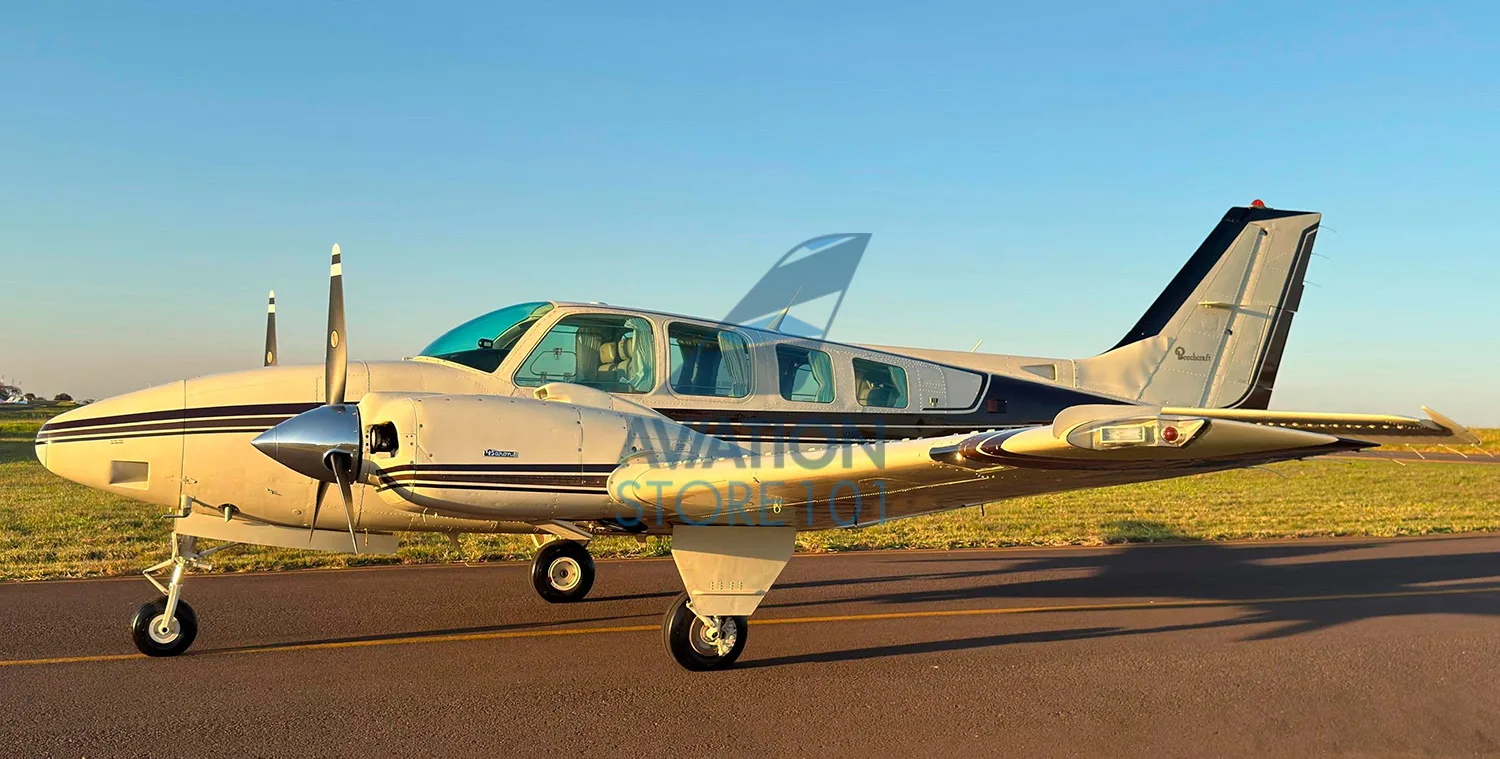 Avião Beechcraft Baron B58 – Ano 1984 – 2.600 H.T.