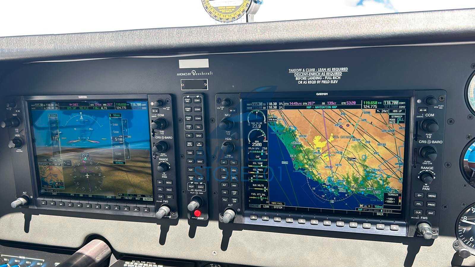 Avião Beechcraft Bonanza G36 – Ano 2016 – 525 H.T.