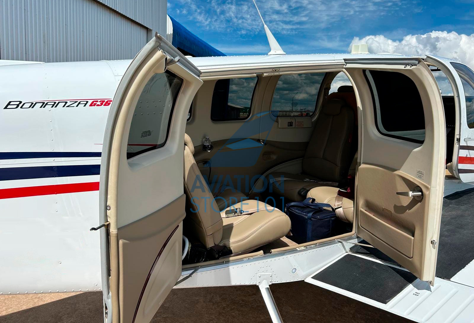 Avião Beechcraft Bonanza G36 – Ano 2016 – 525 H.T.