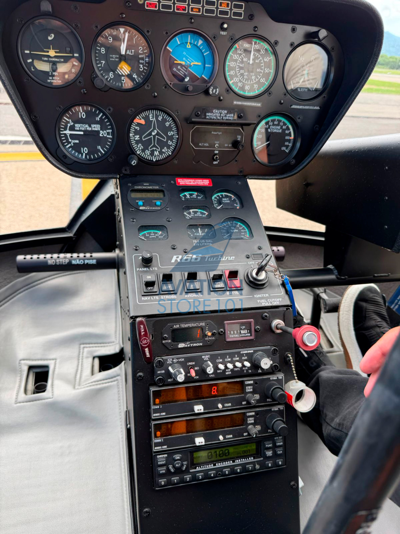 Helicóptero Robinson R66 Turbine – Ano 2012 – 1.600 H.T.