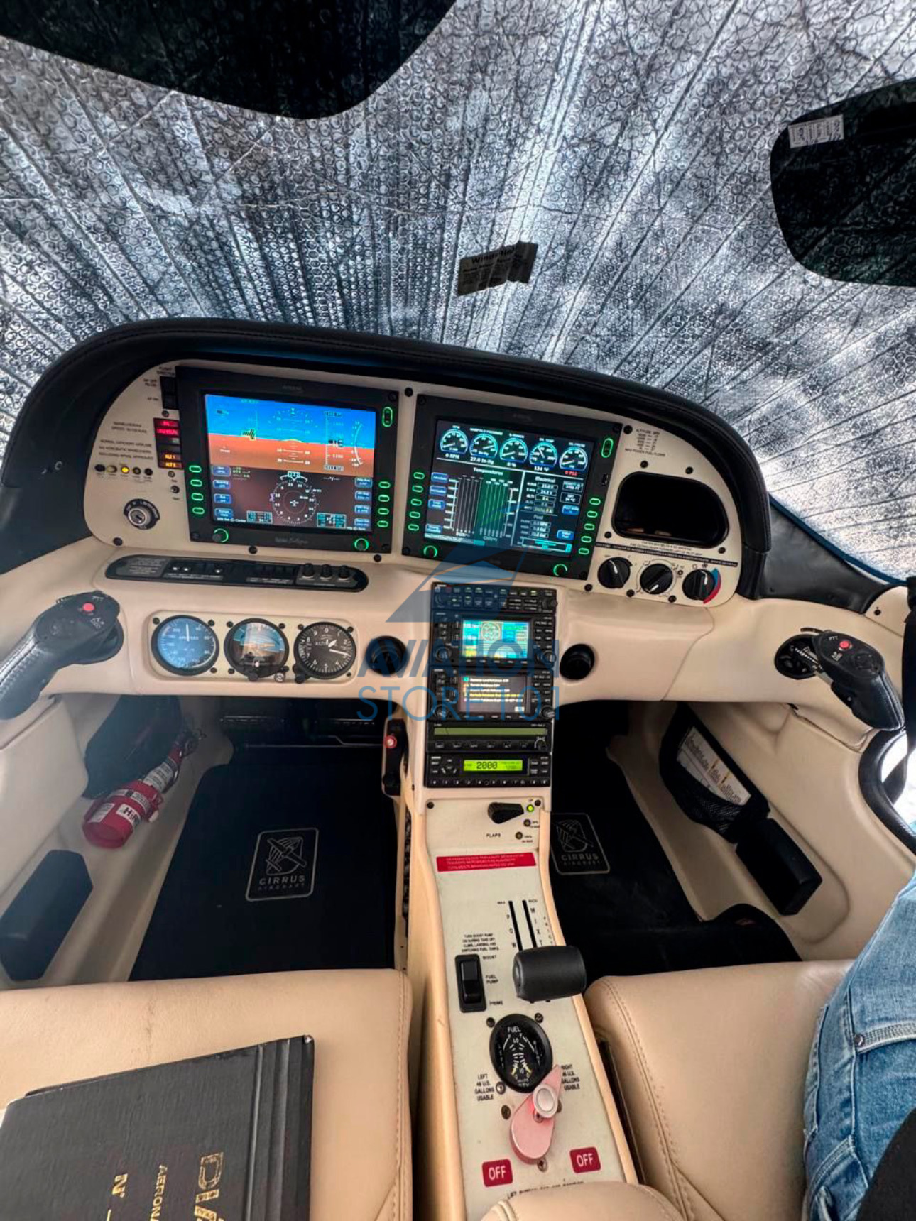 Cirrus SR22 G3 GTS – Ano 2007 – 3.200 H.T.