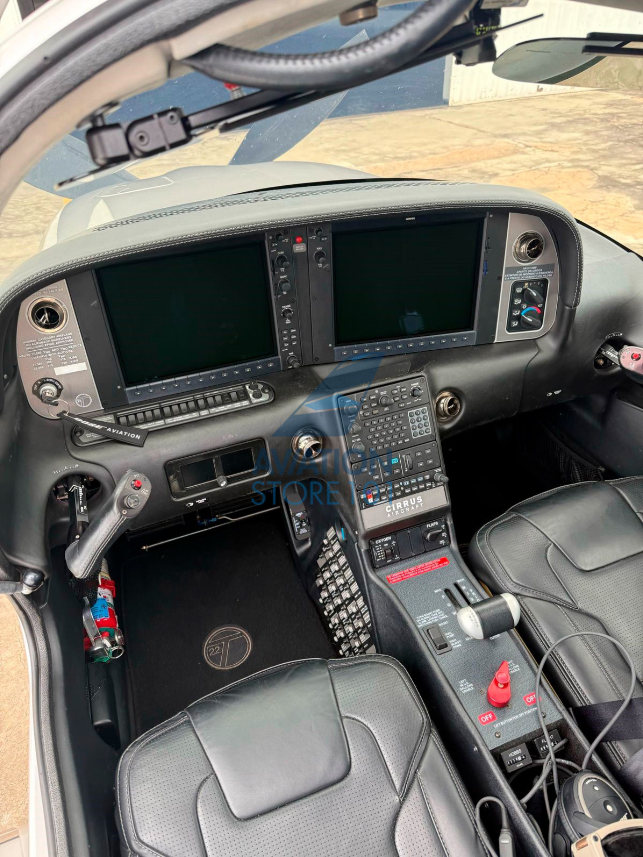 Avião Cirrus SR22T G5 GTS – Ano 2016 – 950 H.T.